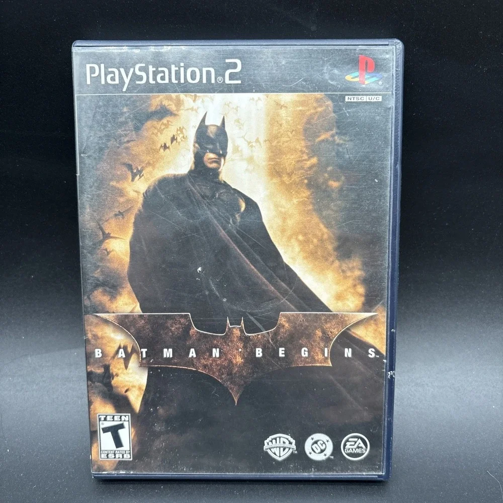 Batman Begins PS2 (Sony PlayStation 2, 2005) CIB Complete Tested Working